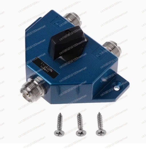 

CA-201 Antenna Switcher UHF Manual Aerial Female Connector Adapter Converter CB Radio Antenna Coax Switch Drop Shipping