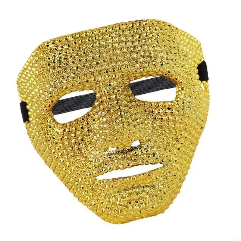 77HE HEARTON FULL FACE MASK RINESTONSTS MASSERADE MASK HALLOWEEN COSPLAY MARPKEN SUPPKIN COMPLE