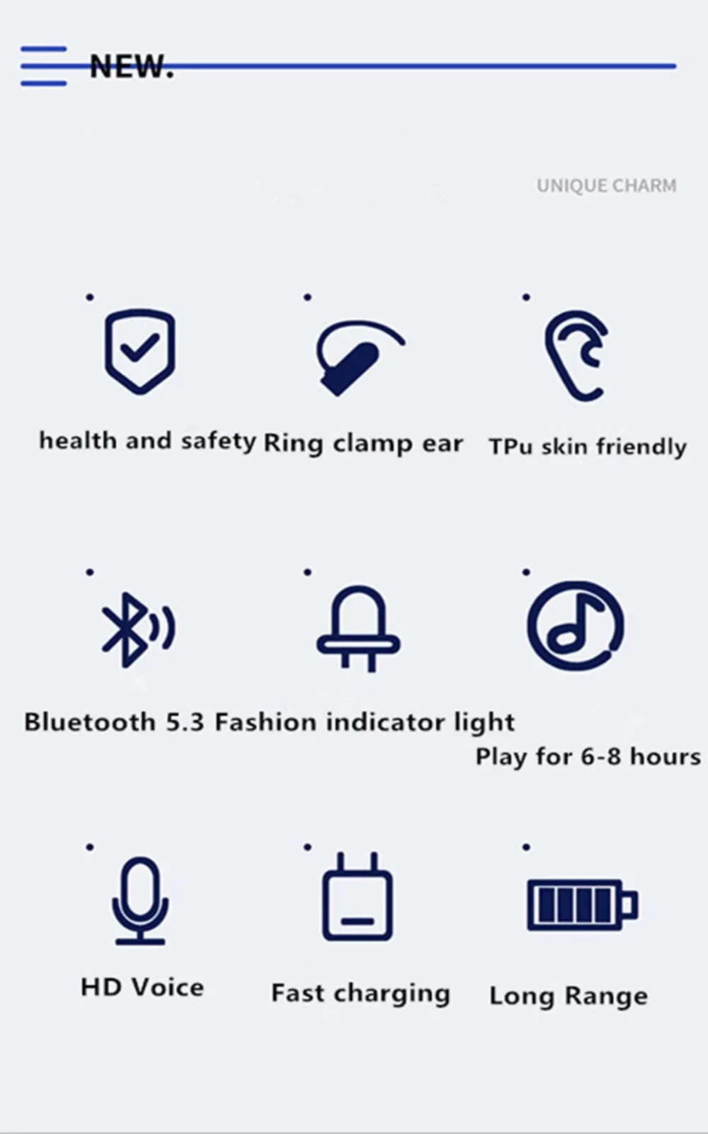Bluetooth Earphone Clip On Monaural Inear Motion Stereo Bone Conduction Gd28 Business Wireless Earphone Mini Monaural Tws Waterp