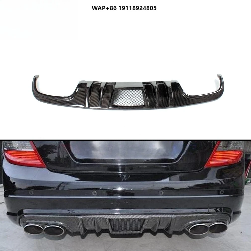 

Bumper Carbon Fiber W204 Rear Diffuser for W204 C63