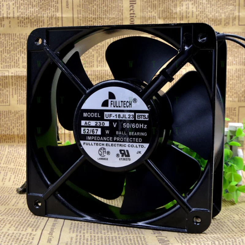 

H FULLTECH UF-18JL23 BTSJ 230 В 52/67 Вт 18060 цельнометаллический охлаждающий вентилятор