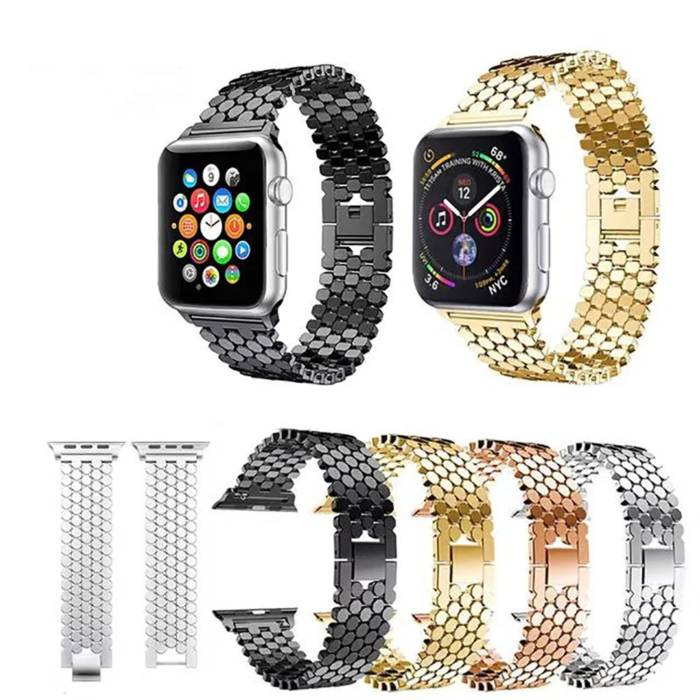 Metal Strap For Apple Watch Ultra 2 49mm 9 8 7 45mm 41mm Stainless Steel Smart Watch Wristband For iWatch 6 se 44mm 42mm 40 38mm image 3