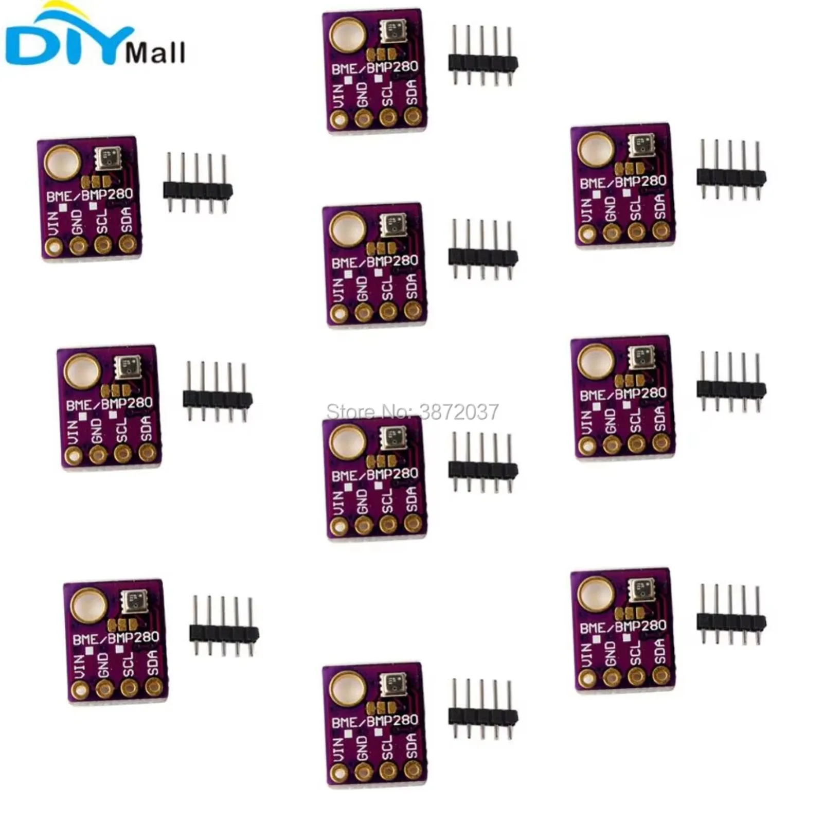 10-pz-lotto-gy-bme280-sensore-di-pressione-barometrica-modulo-temperatura-umidita-scheda-breakout-iic-i2c-per-arduino