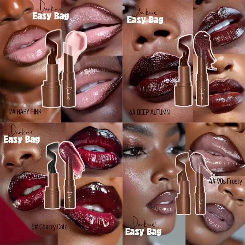 Smooth Lip Liner Pencil with Tapered Tip And Pearlescent Long-Lasting Matte Lipstick Set - Waterproof Sparkling Mirror Makeup Co - view 3