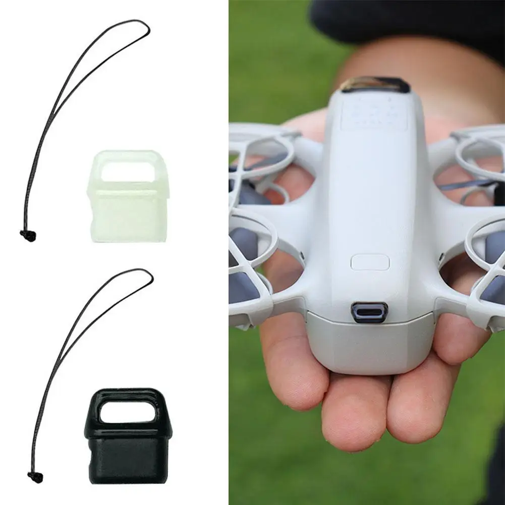 Suitable For Dji Neo Battery Port Dust Plug, Handheld Drone Silicone Charging Port Dust And Moisture Cover Acces F9a2