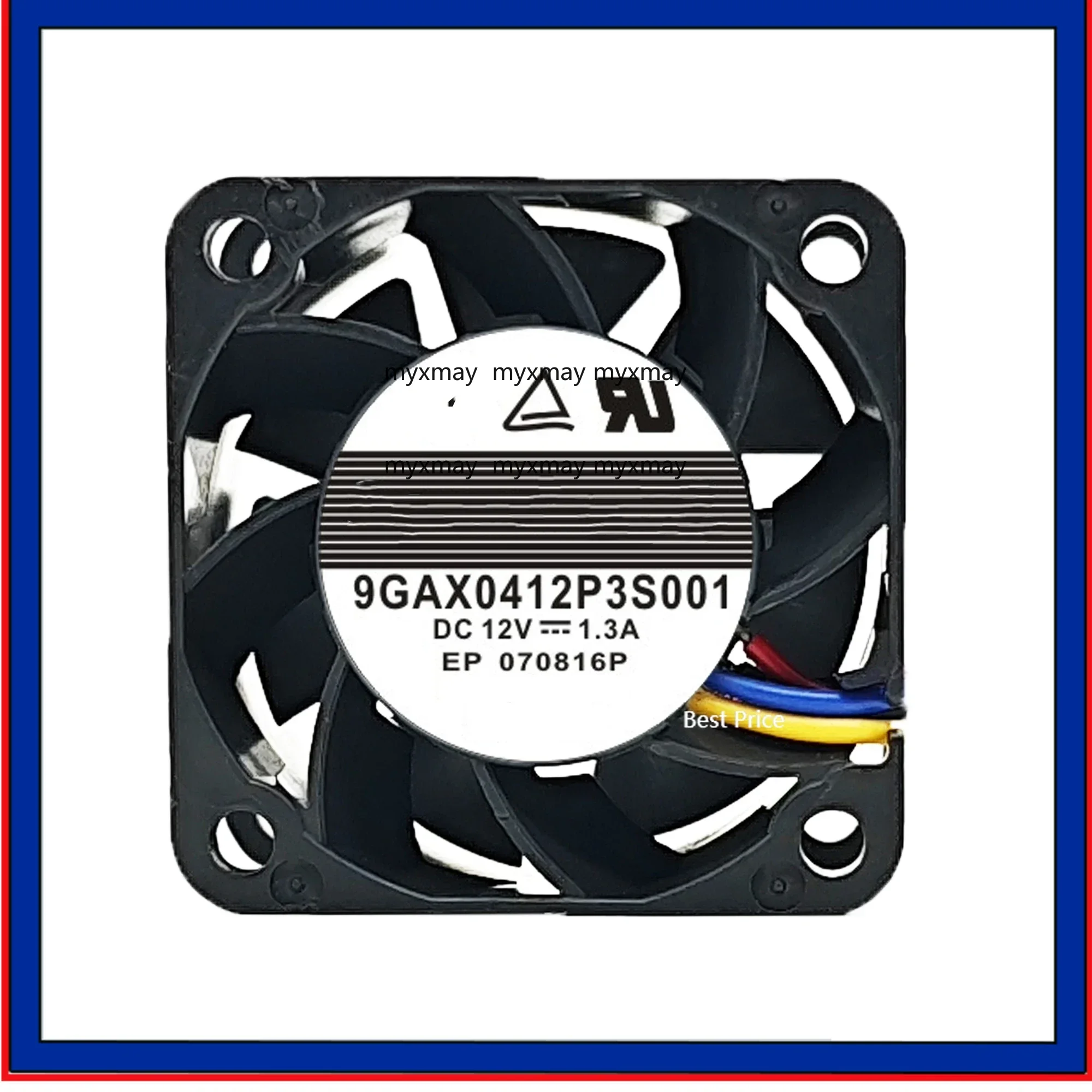 

Cooling Fan 9GAX0412P3S001 DC 12V 1.3A 15.6W 4cm 4028 40X40X28MM 4-Wire Leads