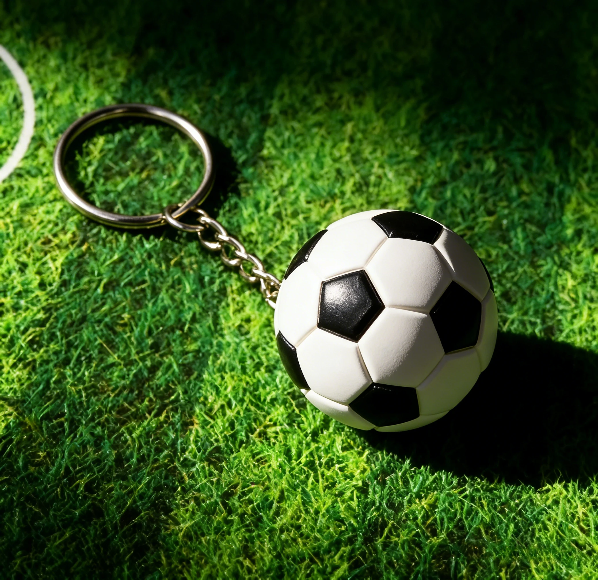 2026 New Arrival Mini Soccer Ball Keychain Football Keyring for Men Women Sports Fans Bag Charm Car Key Accessory Gift