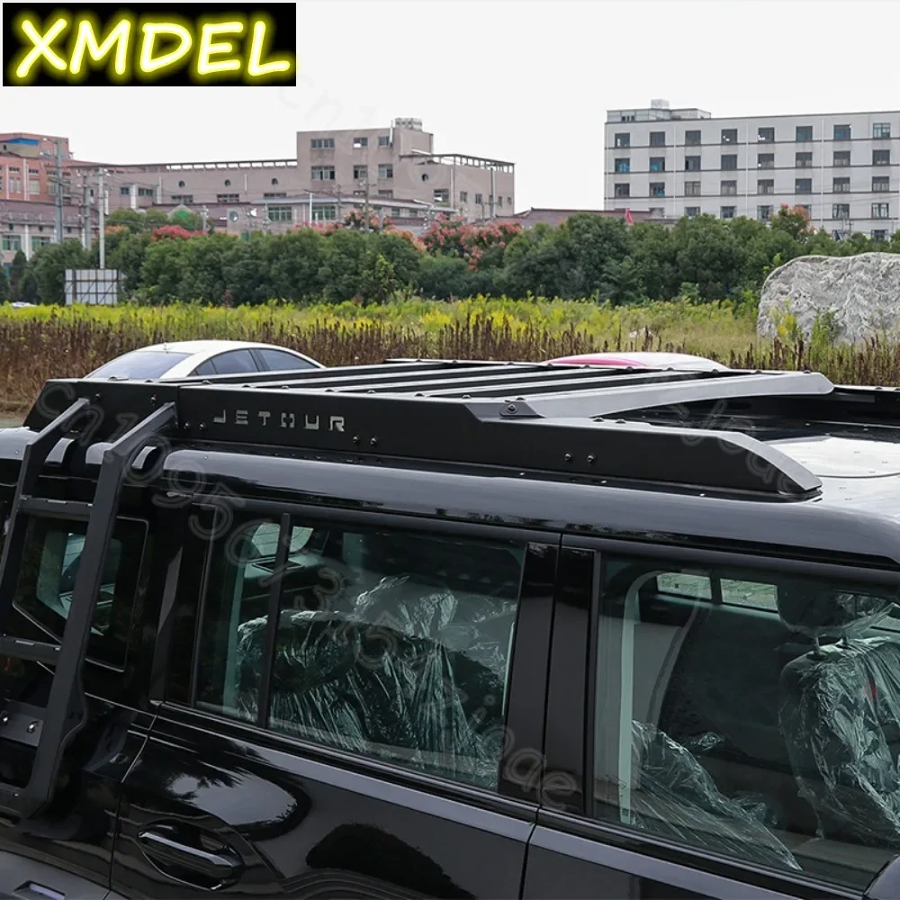 

auto part For Chery Jetour Traveller T2 luggage rack frame roof platform side ladder backpack tent expansion platform off-road