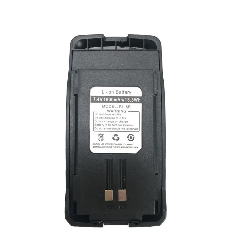 For Baofeng Walkie Talkie BF-UV6R Battery 1800mAh Spare Battery for UV-6R Ham Two Way Radios Accessories Model BL-6R