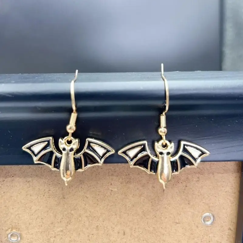 مضرب كرتون مضحك وأقراط اليقطين لحفلات الأزياء وارتداء اليومية E0BF