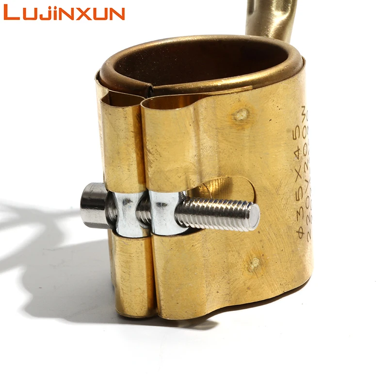 LUJINXUN مغلق بالكامل النحاس التدفئة حلقة حقن صب آلة فوهة قالب الهواء سخان الفرقة الكهربائية 220 فولت قبول مخصص