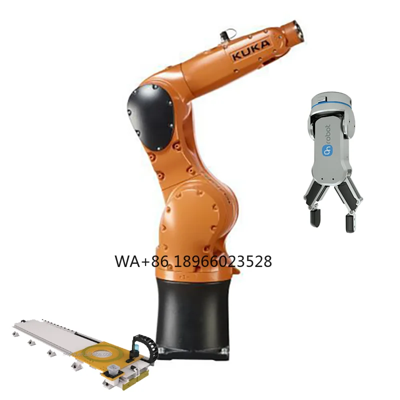 Factory Robotic Arm 6 Axis Industrial  kr 10 R1100-2 With OnRobot Robotic Gripper RG2 and Robot Vacuum Gripper