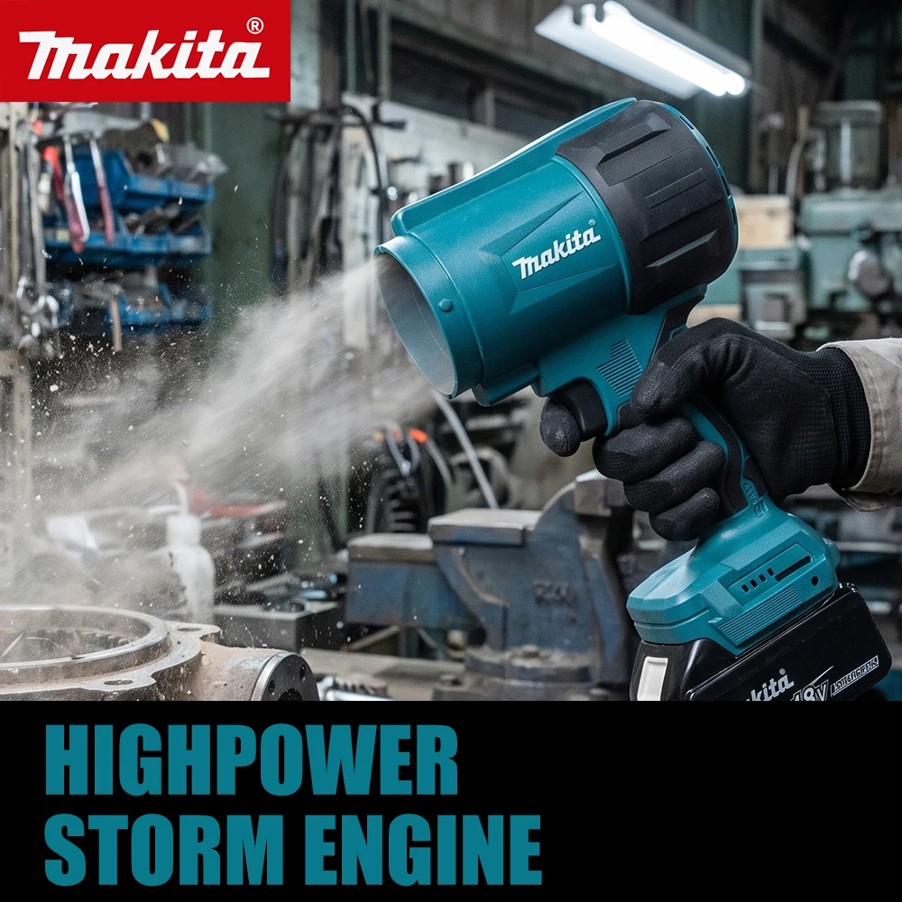 Makita M306-2 Cordless Dust Blower 20V 30000RPM Turbo Violent Fan Handheld Electric Dryer for Car Garden Tool Only
