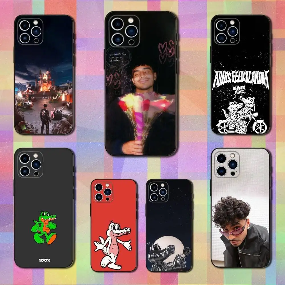 Singer A-Alvaro D-Diaz Phone Case For iPhone 16,15,14,17,13,12,11 Plus,Pro Max,XS,X,XR,SE,Mini,8,7,Soft Silicone Black Cover