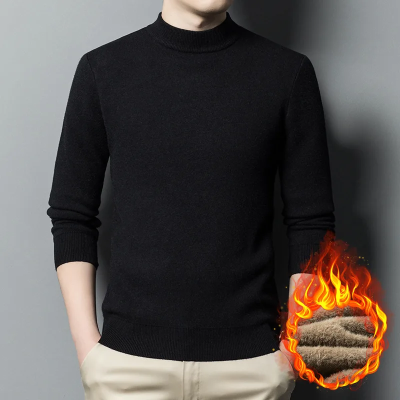 Vintage Sweater Knitted Sweater Autumn Male Pullover Men's Streetwear Casual Knit Men's Jumpers Spring Sweat-shirt Men Clothing