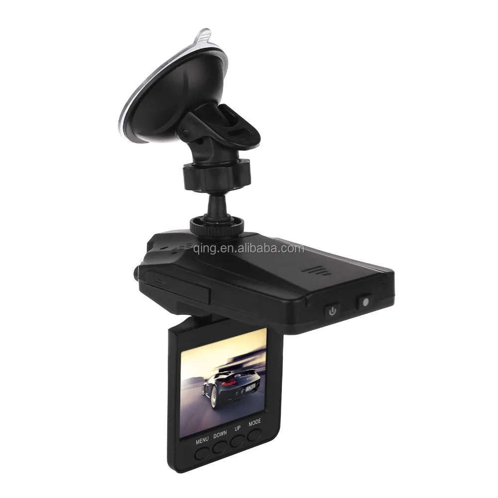 6 LED Light H198 Car DVR Camera with 120 Degree 2.5 LCD Night Vision Car Driving Recorder