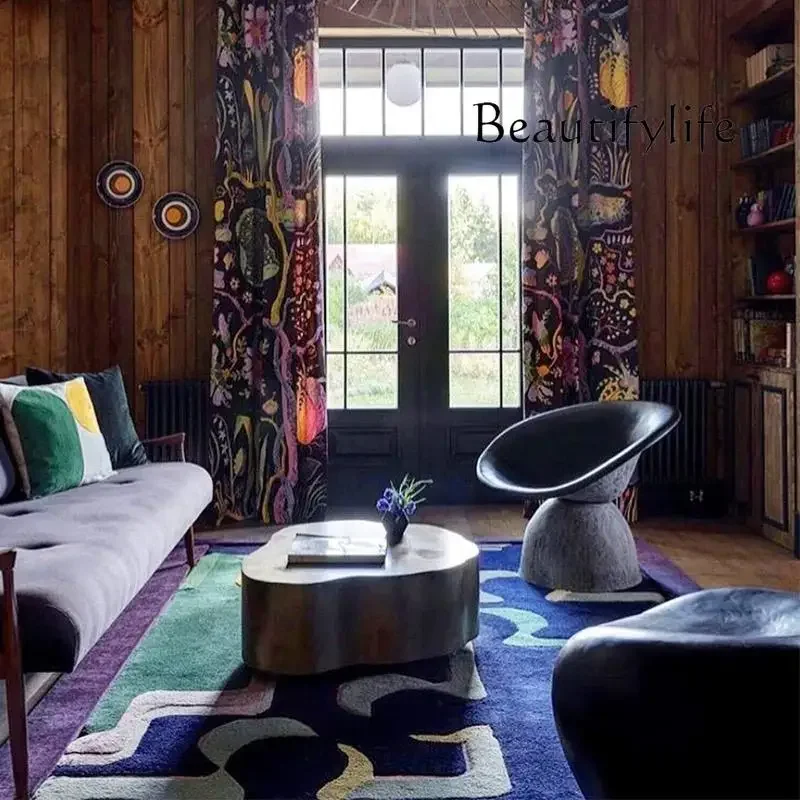 

A44 Nordic creative sofa chair art fiberglass simple Italian modern old single fashion high-end