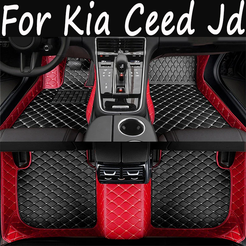 

Car Floor Mat For Kia Ceed Jd 2014 2015 2016 2017 2018 2019 2020 Man Non-Slip Luxury Woman Foot Pad Auto Interior Rugs Accessory