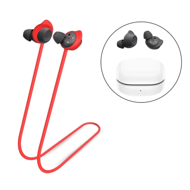 Weiches Silikonband für Buds FE Sports Anti Lost Lanyard Anti-Skid Strap Dropship