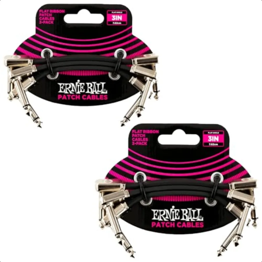 

Flat Ribbon Patch Cables 3Pack 3IN 7.62cm