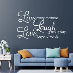 originality Acrylic mirror wall stickers bedroom living room wall decoration self-adhesive wall stickers wall papers home decor