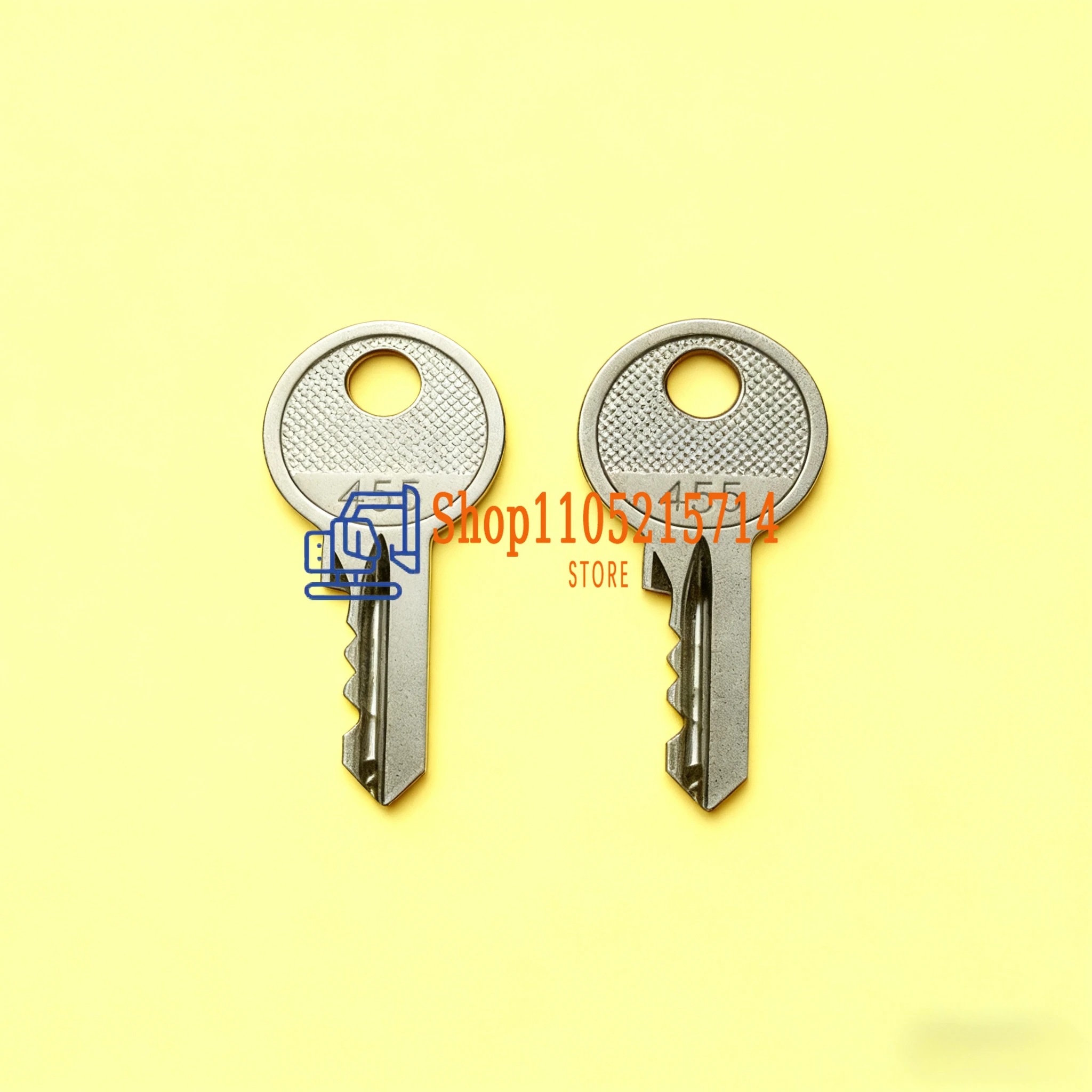 2/5/10PCS Ignition Switch Key 455 104466 Skyjack Man-Lifts Ronis  and Genie JLG Lift Forklift Models 21982 Starter Key