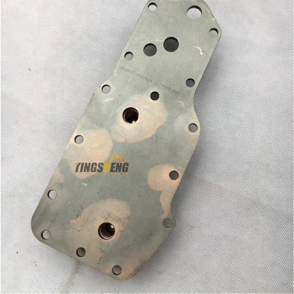 

Engine parts PC200-6 4D102 lubrication cooler core 6732-61-2110 6732612110 Excavator parts Engine parts Construction machinery