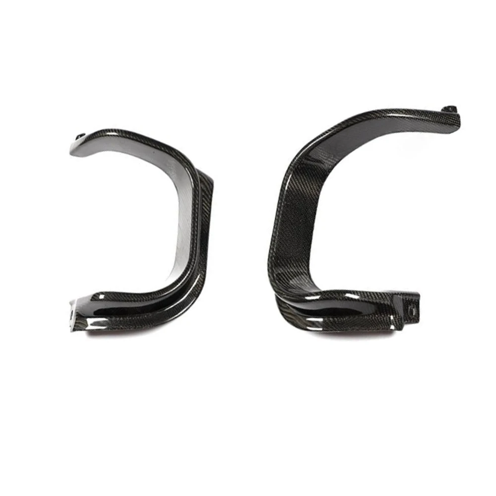 المصد الخلفي للسيارة العادم الزخارف يغطي لتويوتا GT86 2017 - 2020 لسوبارو BRZ 2013 - 2020 ألياف الكربون