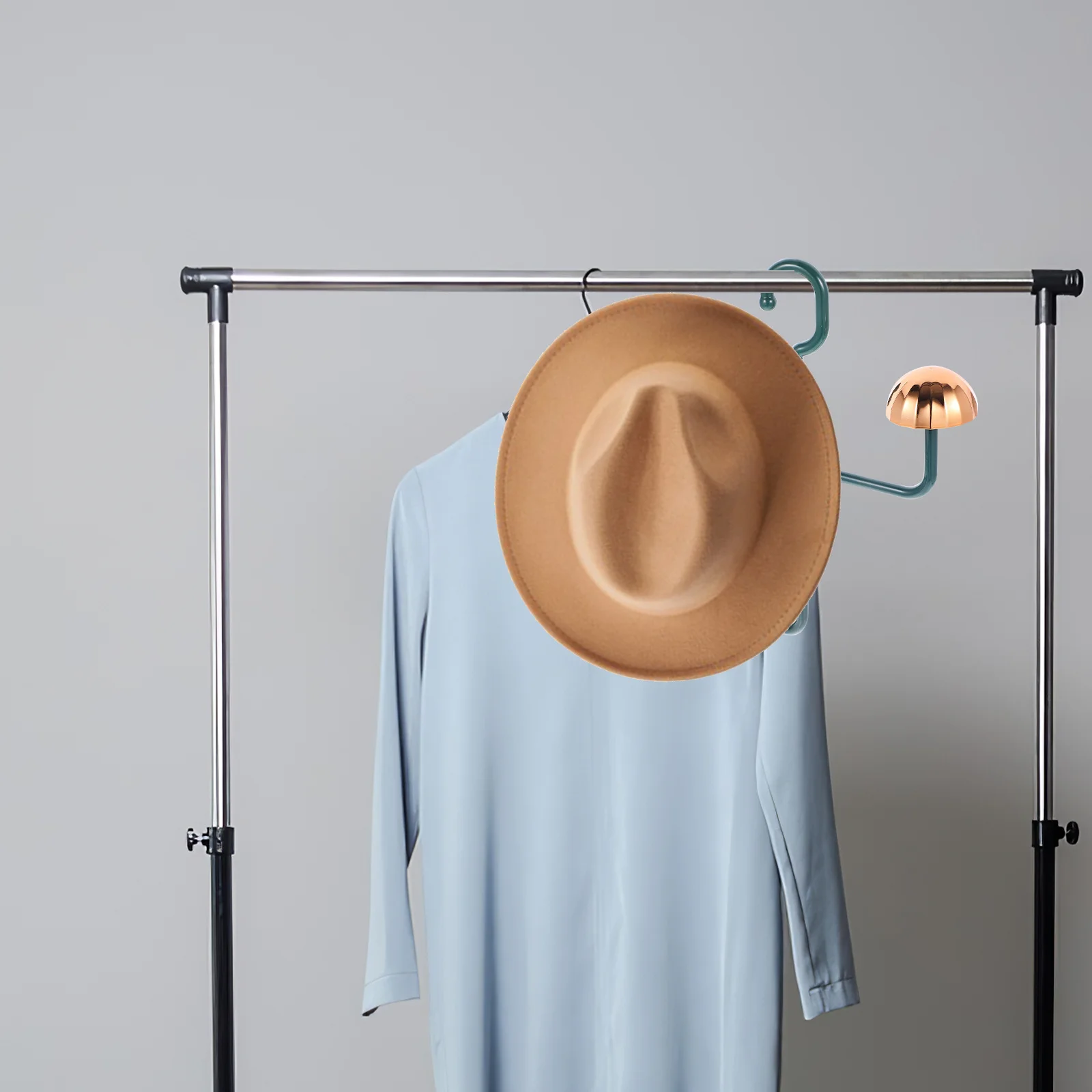 

Mushroom Rotating Clothes Hat Rack Plastic Hanging Holder Bag Organizer Purse Hanger for Closet Closet Bag Hanger