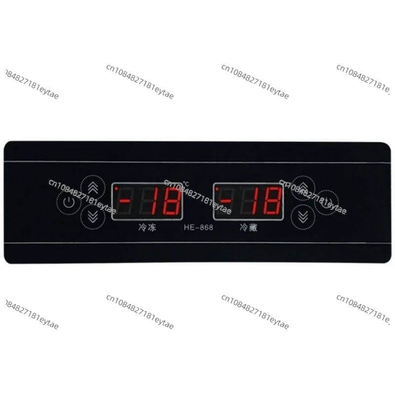 

HE-868 Термостат Звездная морозильная камера Холодильник Витрина Двойная температура Двойной цифровой дисплей Контроллер температуры MK-168
