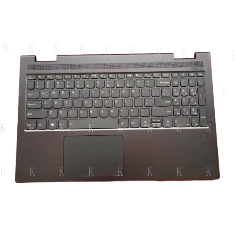 C  FOR Lenovo YOGA 7-15ITL5 Palmrest Case Keyboard Frame w Backlit Keyboard 5CB1A22487