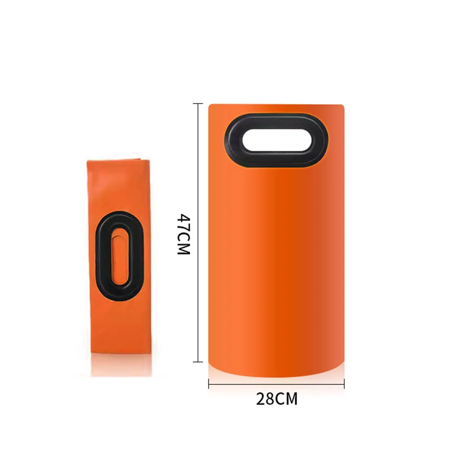 Cubos portátiles para pies de lavabo, 600D, para viajes, senderismo, Camping