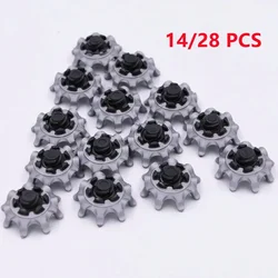 42pcs Hot Sale Newest Protable Reliable Durable Golf Spikes Golf Soft Shoes Spikes Studs TPU 14/28 Pcs Cleats For FootJoy