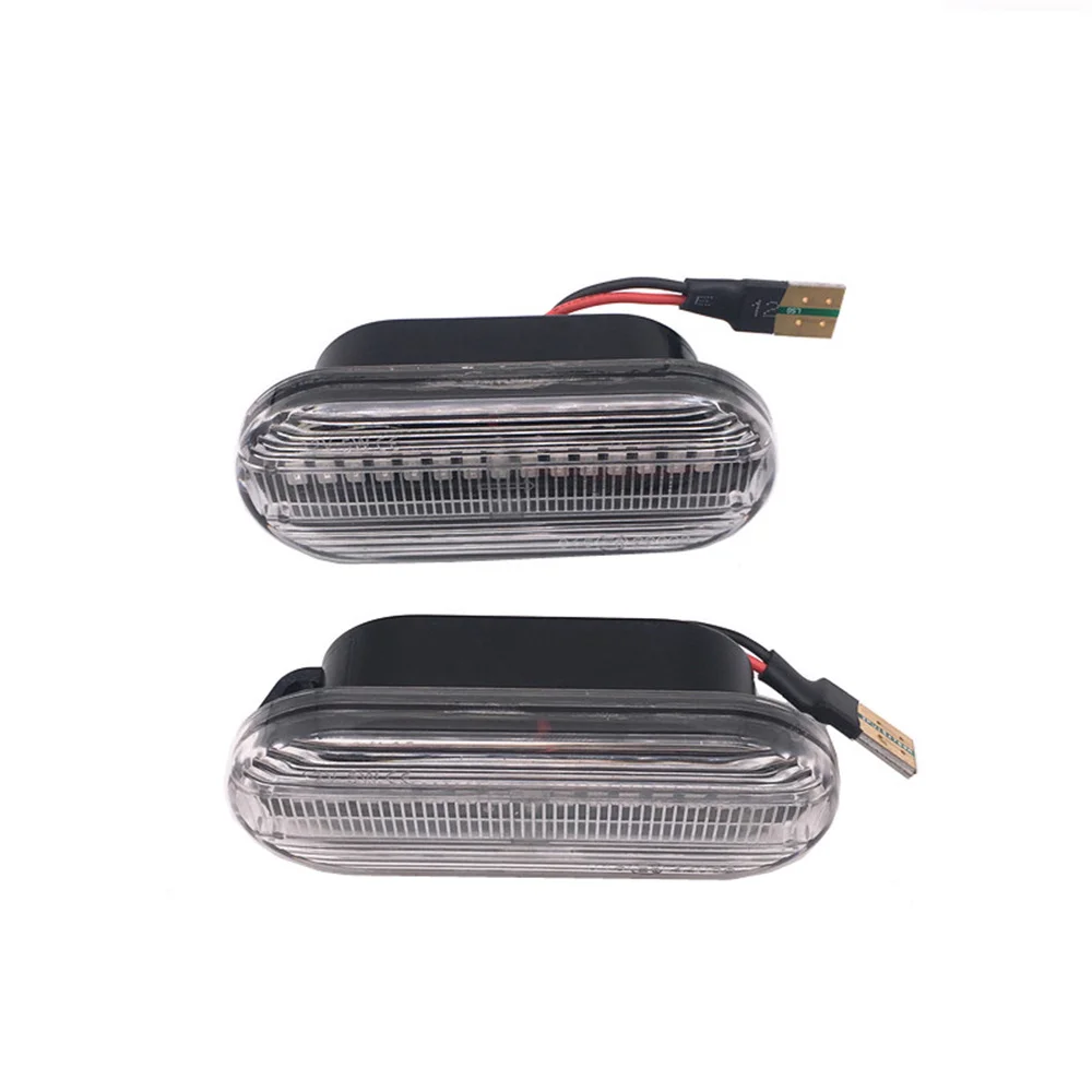 2pieces Dynamic Led Turn Signals Side marker light Lamp for VW Volkswagen Bora Golf 3/4 Passat 3B Polo 6N Sharan Vento T5 SEAT