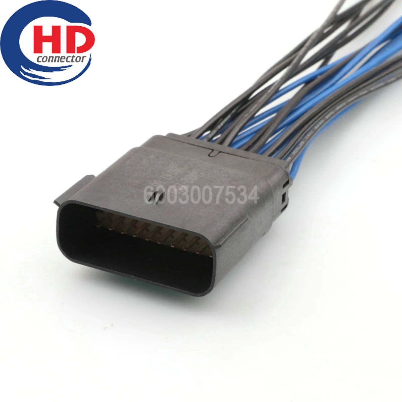 20 Pin Connector Unsealed 1.5mm Series Male Female Connector Cable Plug Motorcycle Electrical Harnesses Wiring Harness 33482-200