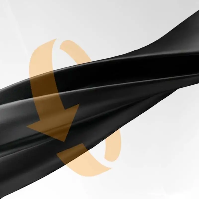 Roof Side Trim Pair for Double Cab 2007-2020, Black Molding Seal Set for Left and Right Roof Trim Repair, Part 75551-0C050