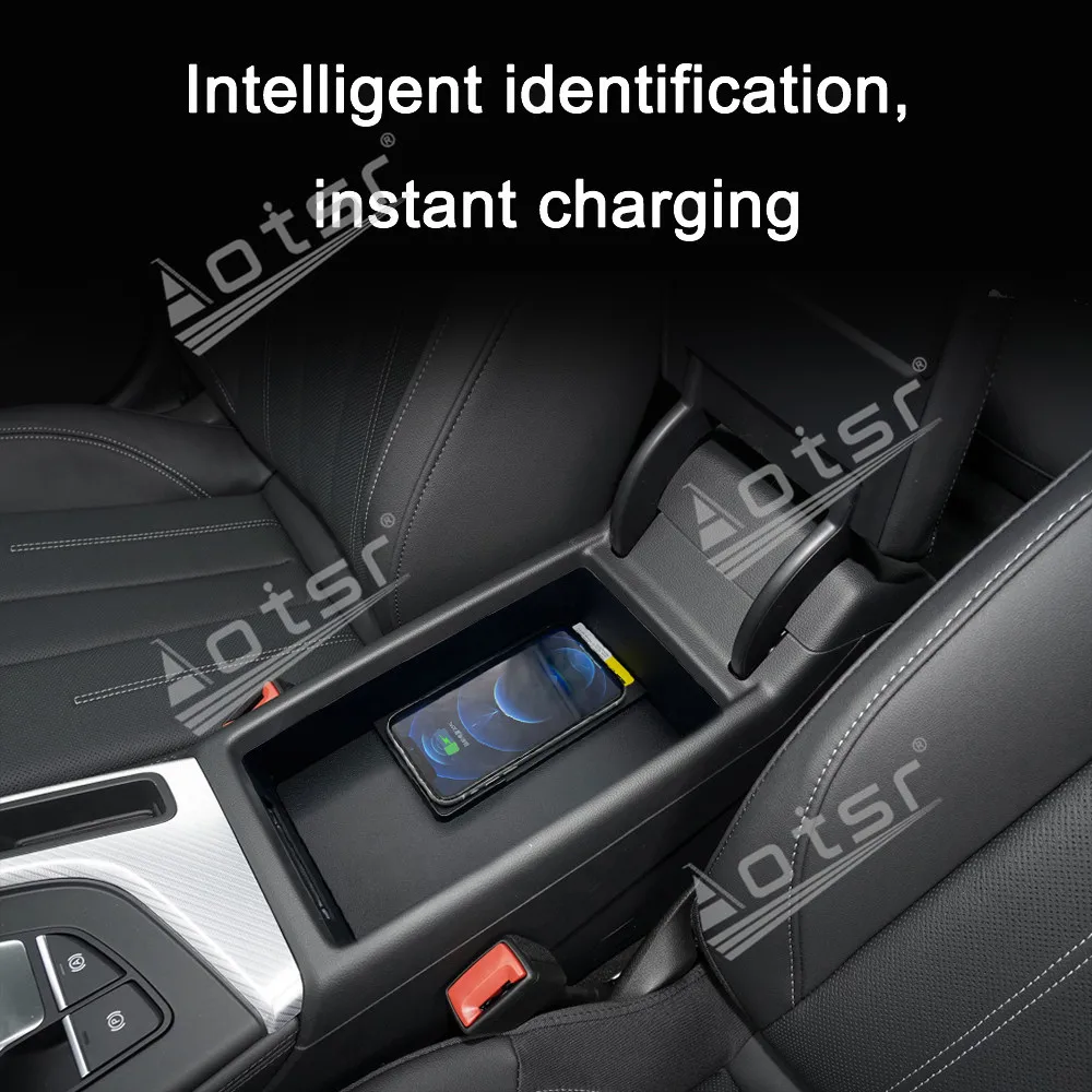 

2025 New Product of Wireless Charger For Audi A4L 2017-2020 Fast charging Car Accessories Supplies Convenient Utensils