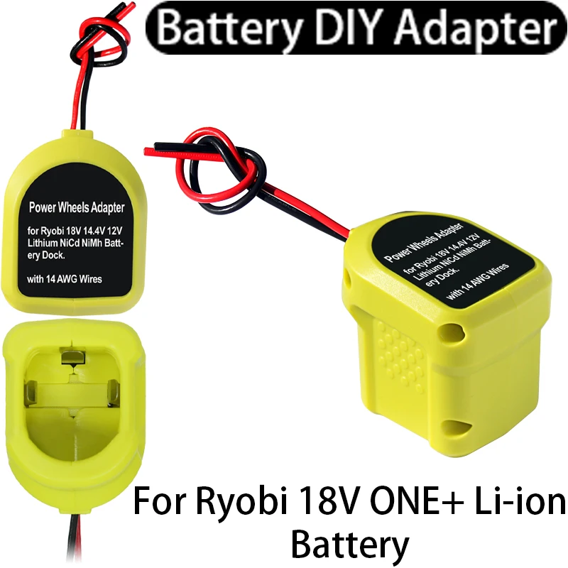 

DIY Adapter for Ryobi 18V ONE+ Li-ion Battery Adapter DIY Machine Tool Power Supply Power Tool Accessories