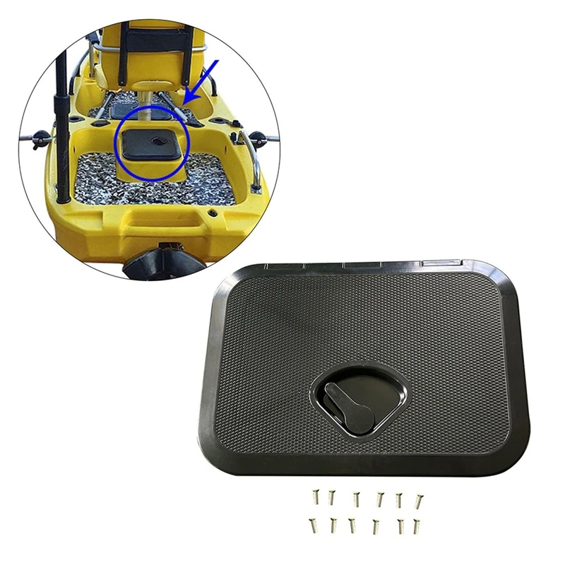 New-Marine Deck Access Hatch And Lid Hatch Inspection Cover Accessory Leakproof For Marine Boat RV Rectangle With Lock