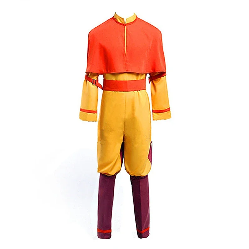 Anime Film Avatar: De Laatste Airbender Katara Jurk Cosplay Kostuum Avatar Aang Uniform Set Vrouw Man Kleding Halloween Kostuum