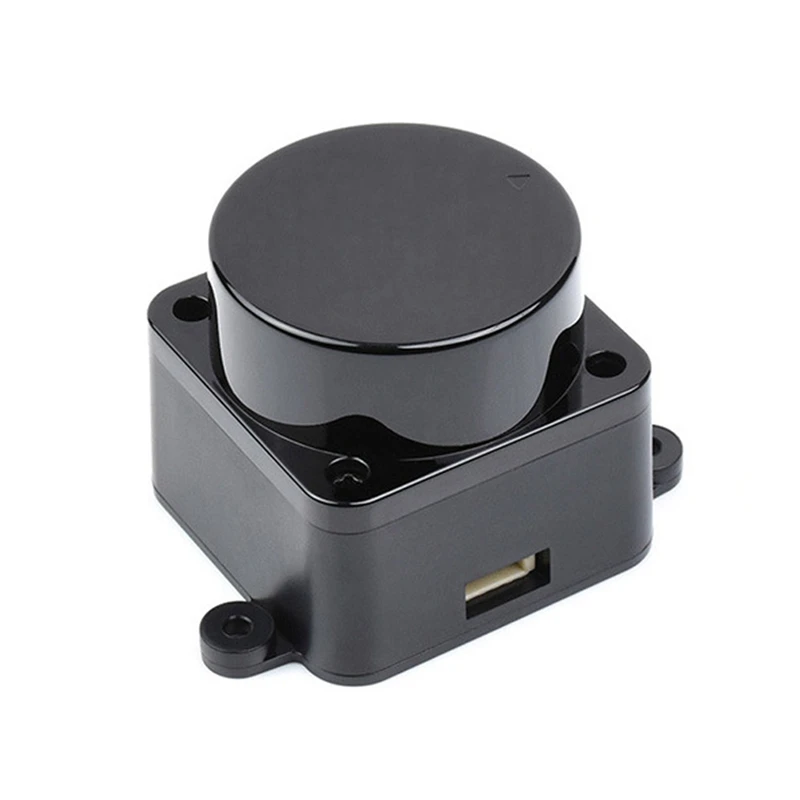 1Set DTOF Lidar Sensor Time-Of-Flight Ranging UART Serial Port 360° Omni-Directional ABS