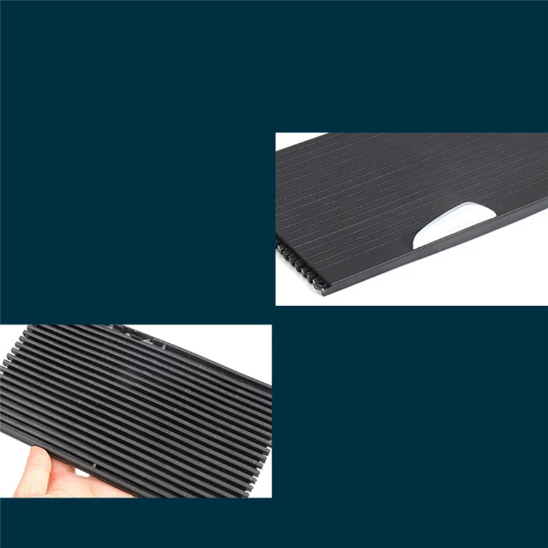 51169299529 Kotak Penyimpanan Penutup Roller Blind Konsol Tengah Penutup Geser Belakang Untuk BMW X1 X2 F48 F49 F39 2016-2021-A02G