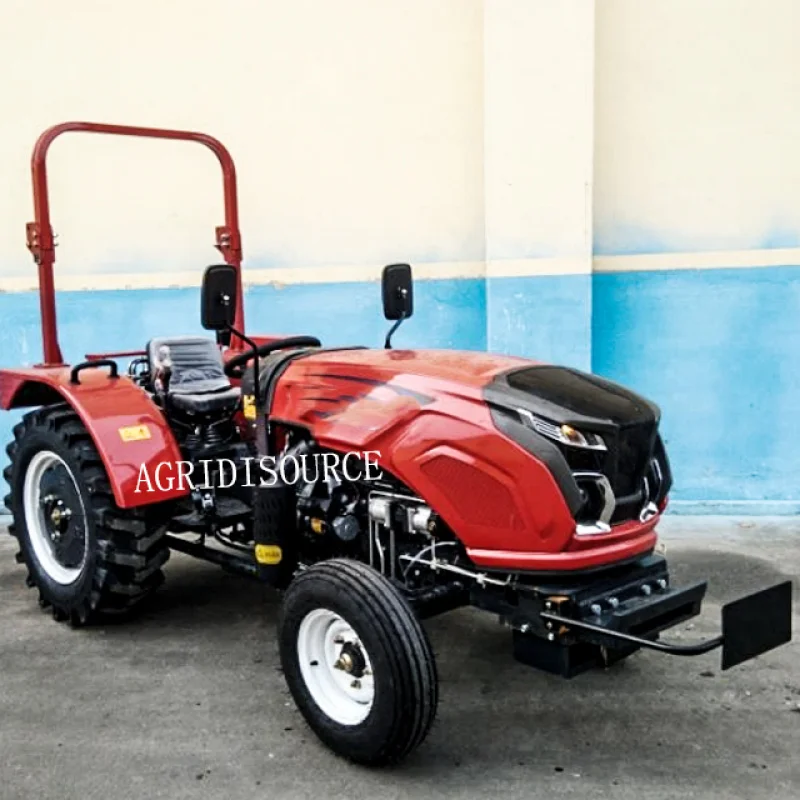 durable：diyuan  brand 4x4 40hp high quality compact agriculture tractors with loader farm tractor famous trator