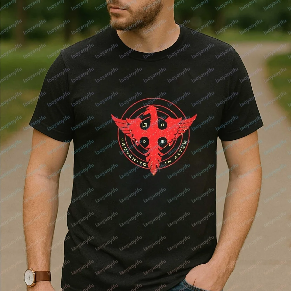 Rock Band THIRTY SECONDS TO MARS Summer Trend Harajuku Short-sleeved Shirt Suitable for Both Men and Women, Comfortable T-shirt