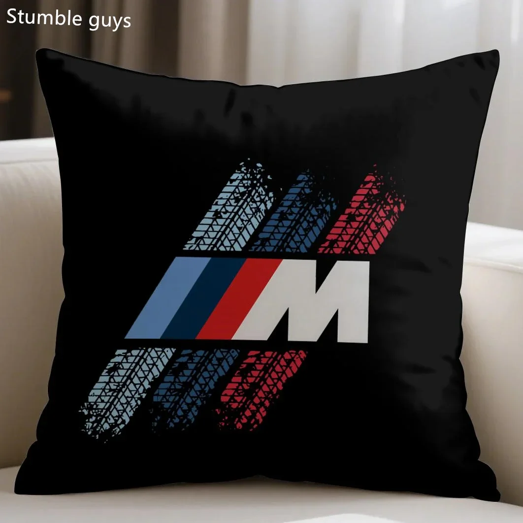 

Sofa Cushion Cover 45X45cm BMW M Power Sports Motorcycle Racing Cozy Daily Use