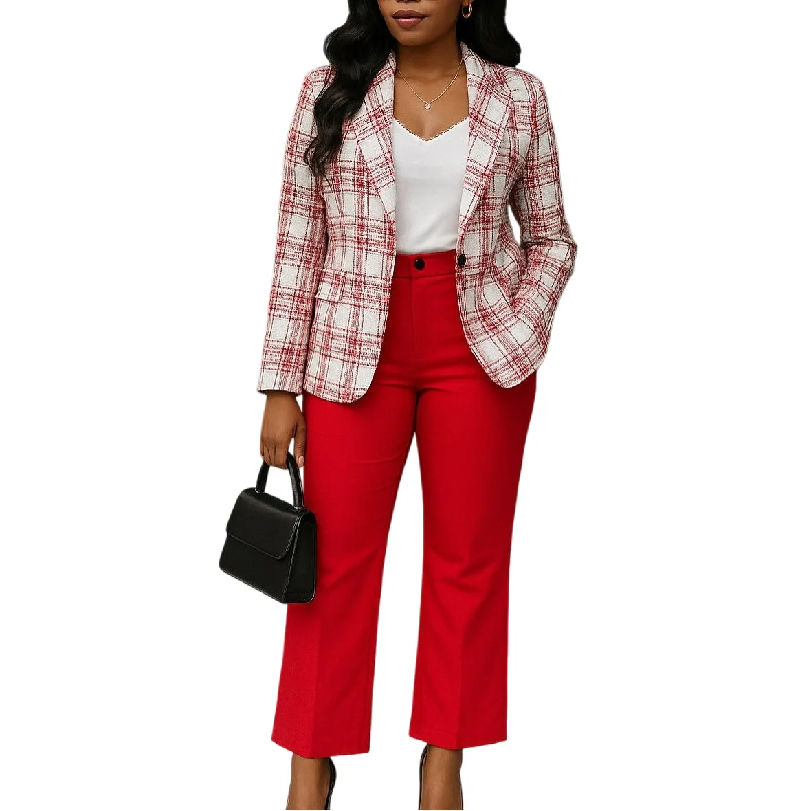 

Dashiki African Clothes for Women Spring Autumn Fashion African Long Sleeve V-neck Polyester Top Long Pant Matching Sets Outfits