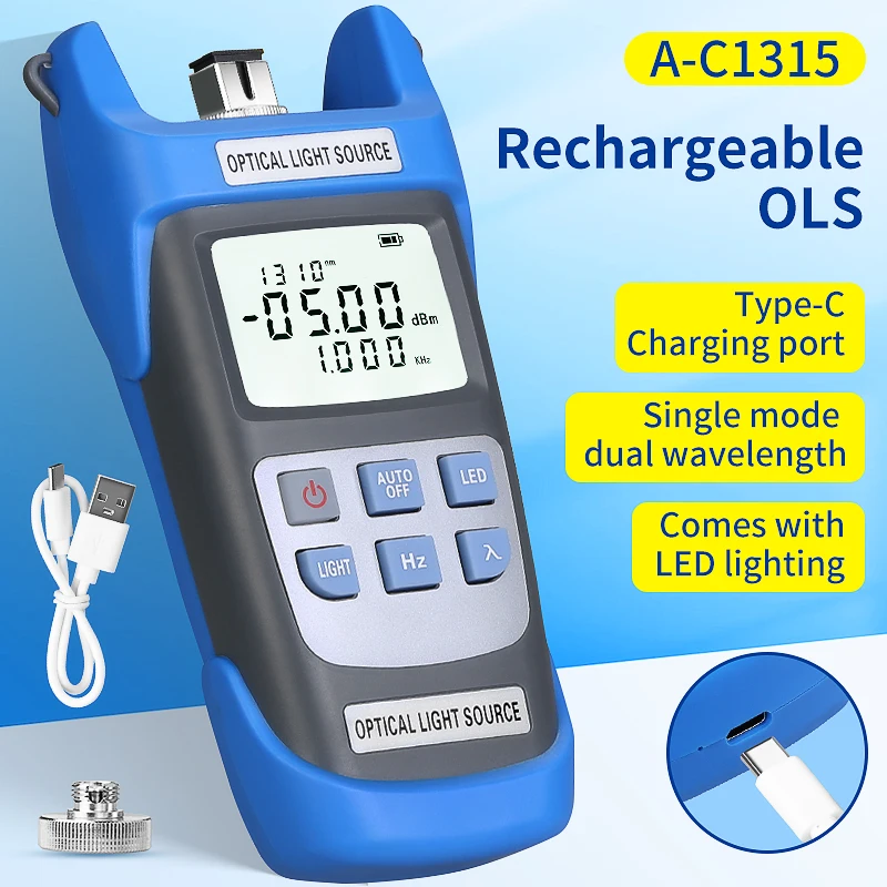 comptyco-a-c1315-rechargeable-opticl-light-source-optical-fiber-testing-tool-1310-1550nm-ols-fiber-optic-stable-light-source