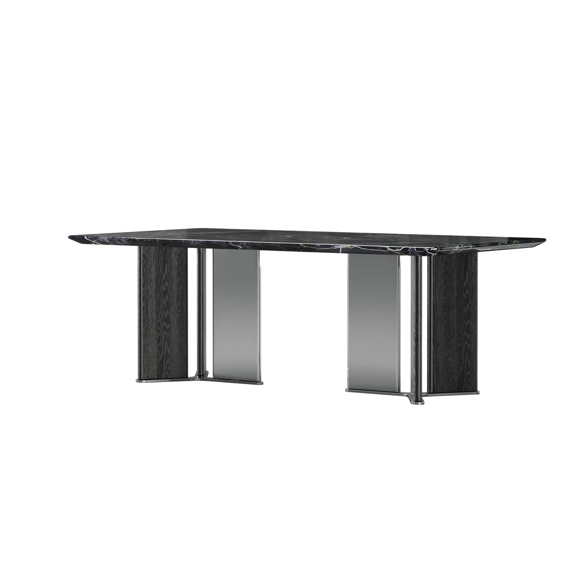 

Light luxury, bright light, supercrystalline stone, marble, dining table and chairs, combination, high end, Italian, minimalist