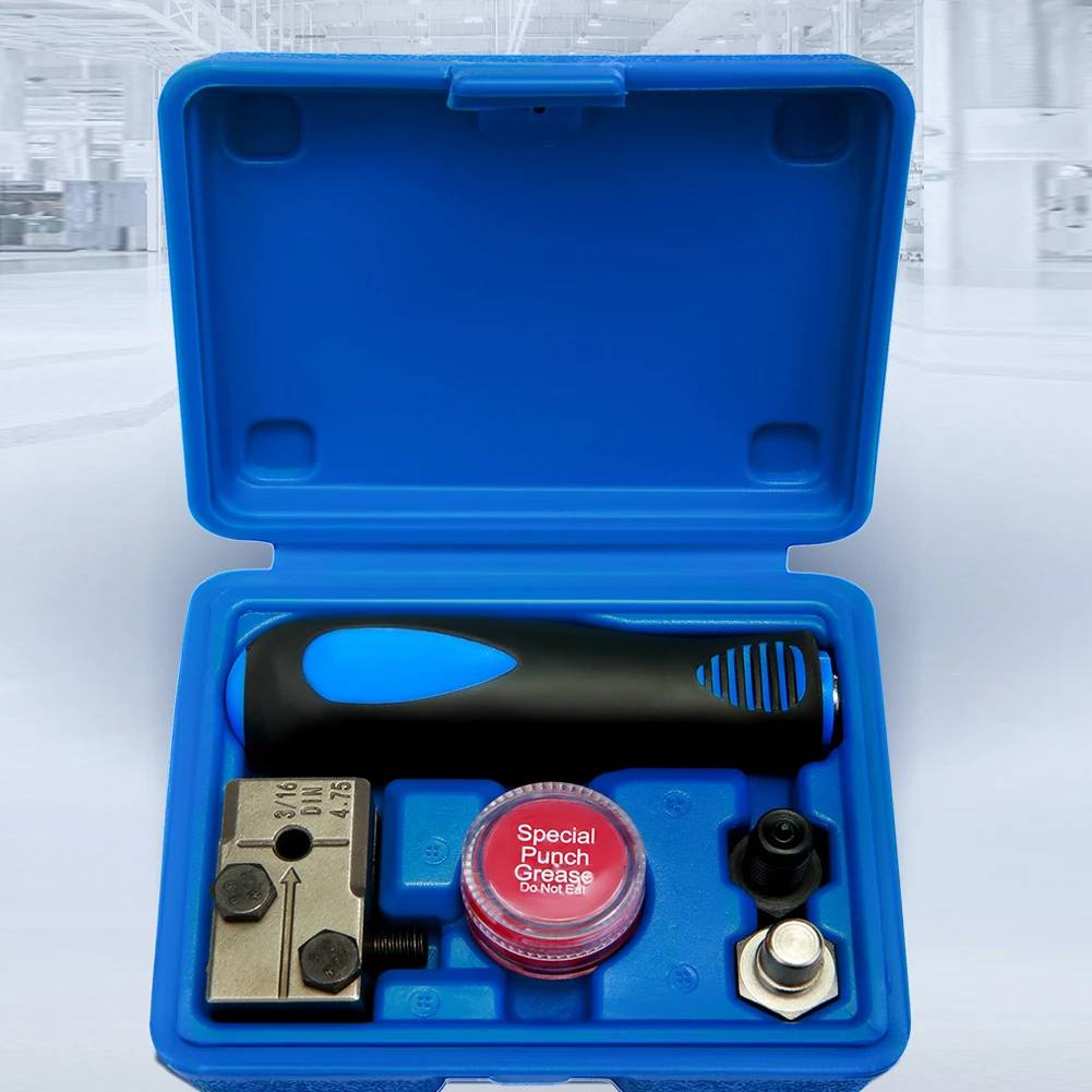 

3/16-Inch Brake Pipe Flaring Tool Handheld Brake Lines Repairing Tool Kit Brake Flare Tool Kit for Motorcycle Automotive Truck