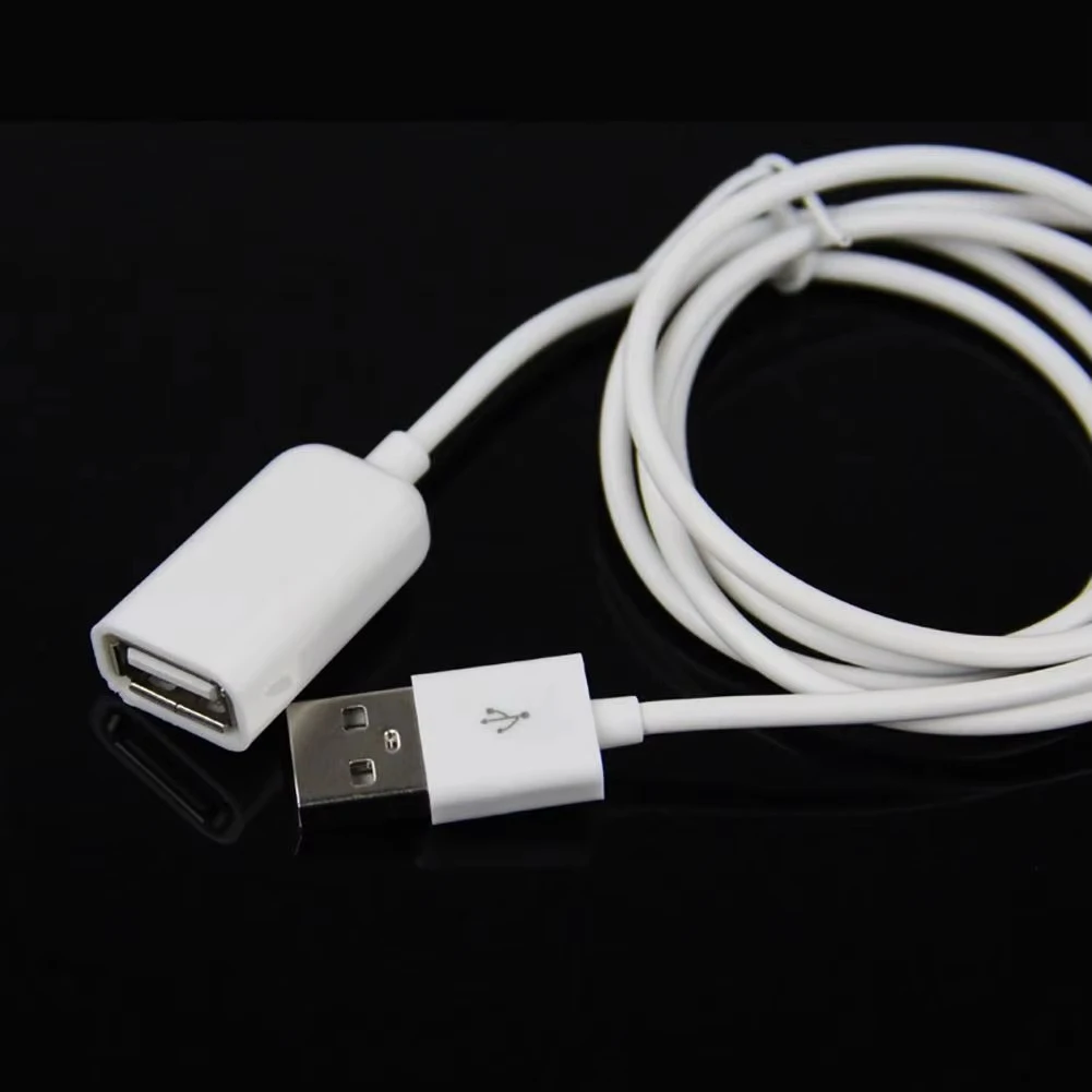 USB 2.0 A Male to Female Extension Data Extender Charge Extra Cable for iphone 6 Plues Samsung Note4 S6 Edge Laptop Cord